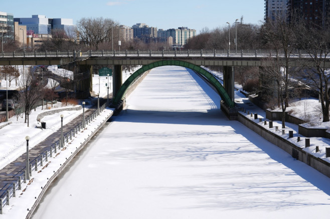 Rideau Canal Skateway Not Opening, Ottawa, Canada - 24 Feb 2023
