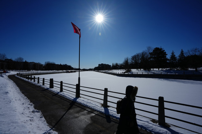 Rideau Canal Skateway Not Opening, Ottawa, Canada - 24 Feb 2023