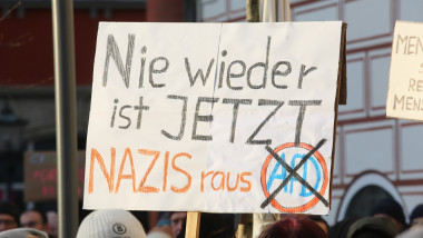 Anti AFD demonstration in Coburg, Germany - 21 Jan 2024