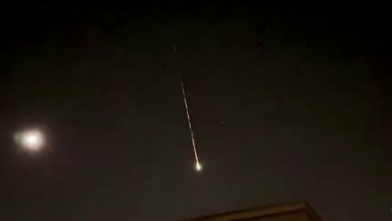 un meteorit a fost surprins pe cerul germaniei
