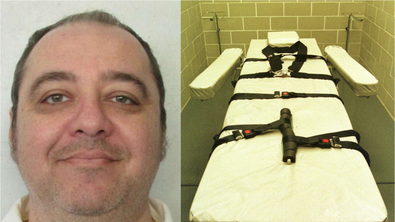 Kenneth Smith, condamnat la moarte prin asfixiere / pat în camera de execuție