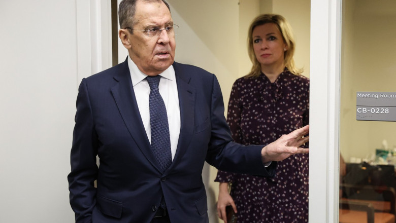 Russian Foreign Minister Lavrov visits New York City
