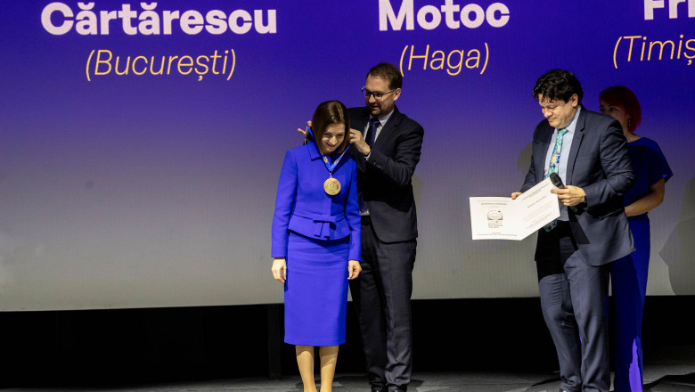 Autoritatea anticorupţie din R. Moldova a decis că Maia Sandu poate primi premiul acordat la Timişoara. Nu este considerat „cadou”