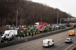 French Farmers strike in Argenteuil, France - 29 Jan 2024