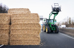 French Farmers strike in Argenteuil, France - 29 Jan 2024