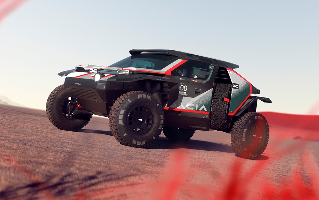 Dacia a prezentat Sandrider, maşina cu care va participa la Raliul Dakar. Campionul mondial Sebastien Loeb, printre piloţi