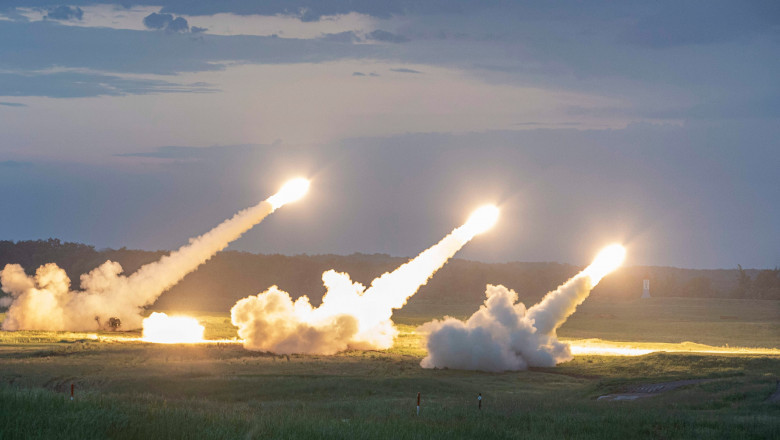 lansare de rachete a ucrainenilor