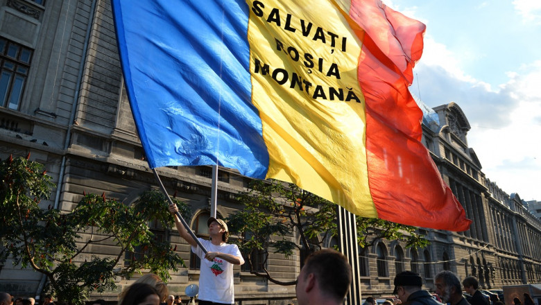 proteste in bucuresti in 2013-rosia montana