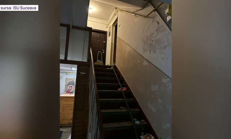 Incendiu puternic într-un bloc din Suceava. Doi oameni au fost găsiți morți în apartamentul în care locuiau