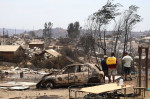 Forest fires affect central-southern Chile