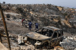 Forest fires affect central-southern Chile