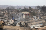 Forest fires affect central-southern Chile