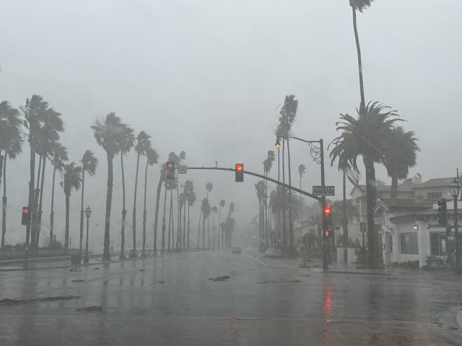 Flash Flooding in Santa Barbara, CA