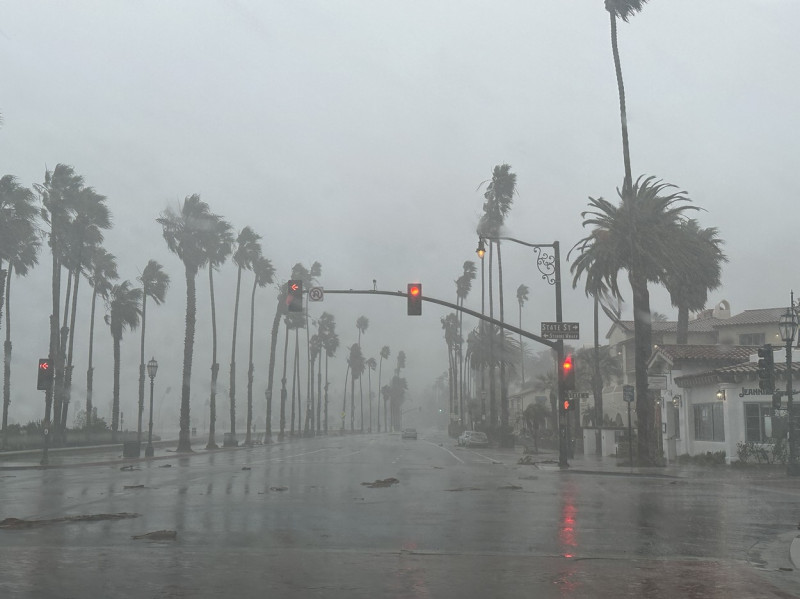 Flash Flooding in Santa Barbara, CA