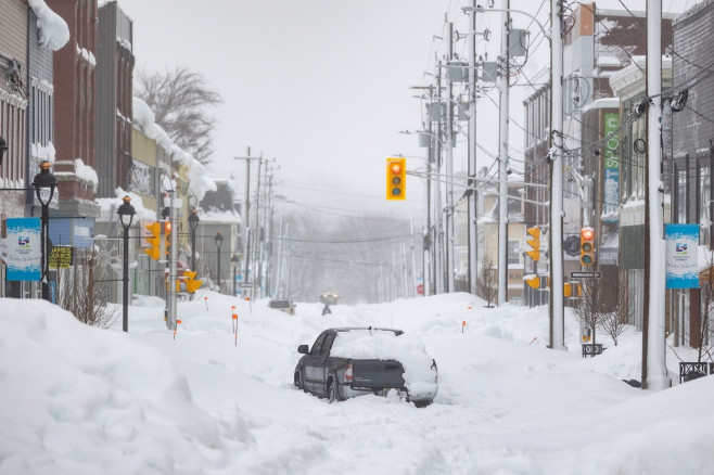 Wea-Atlantic-Storm, Sydney, Canada - 05 Feb 2024