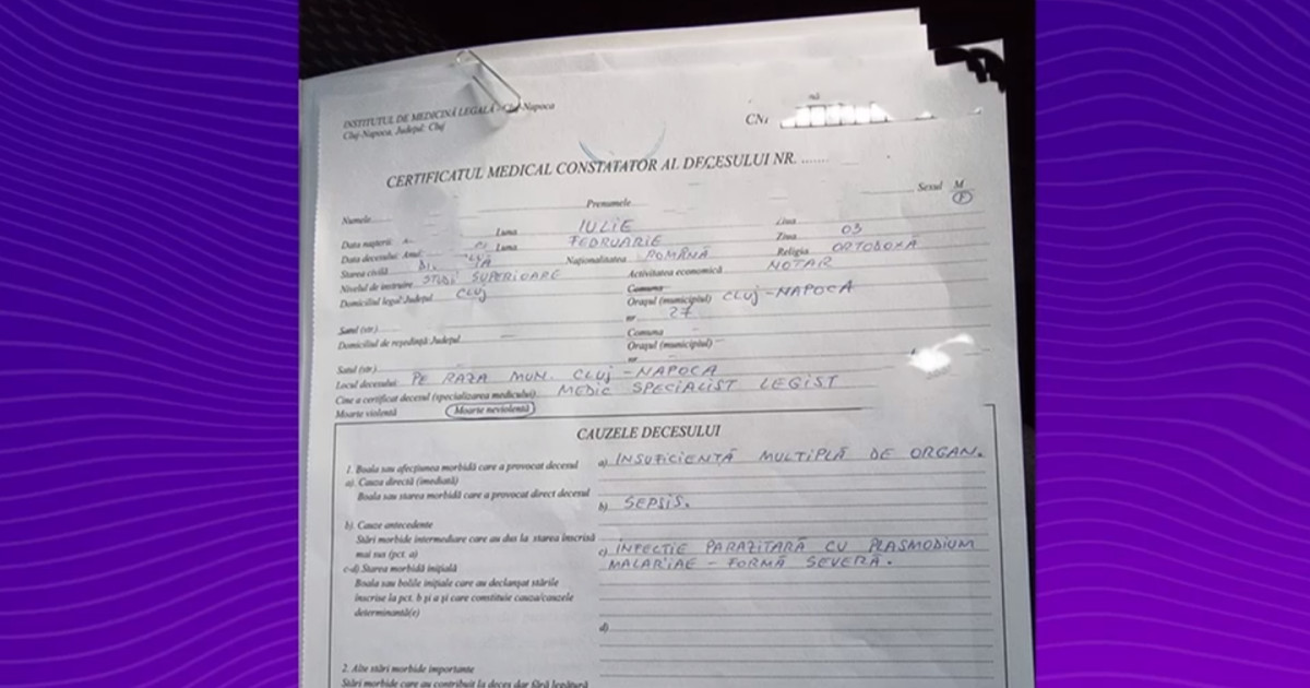 Fosta soție a președintelui CJ Cluj, Alin Tișe, a murit de malarie. Tocmai se întorsese dintr-o vacanță în Zanzibar