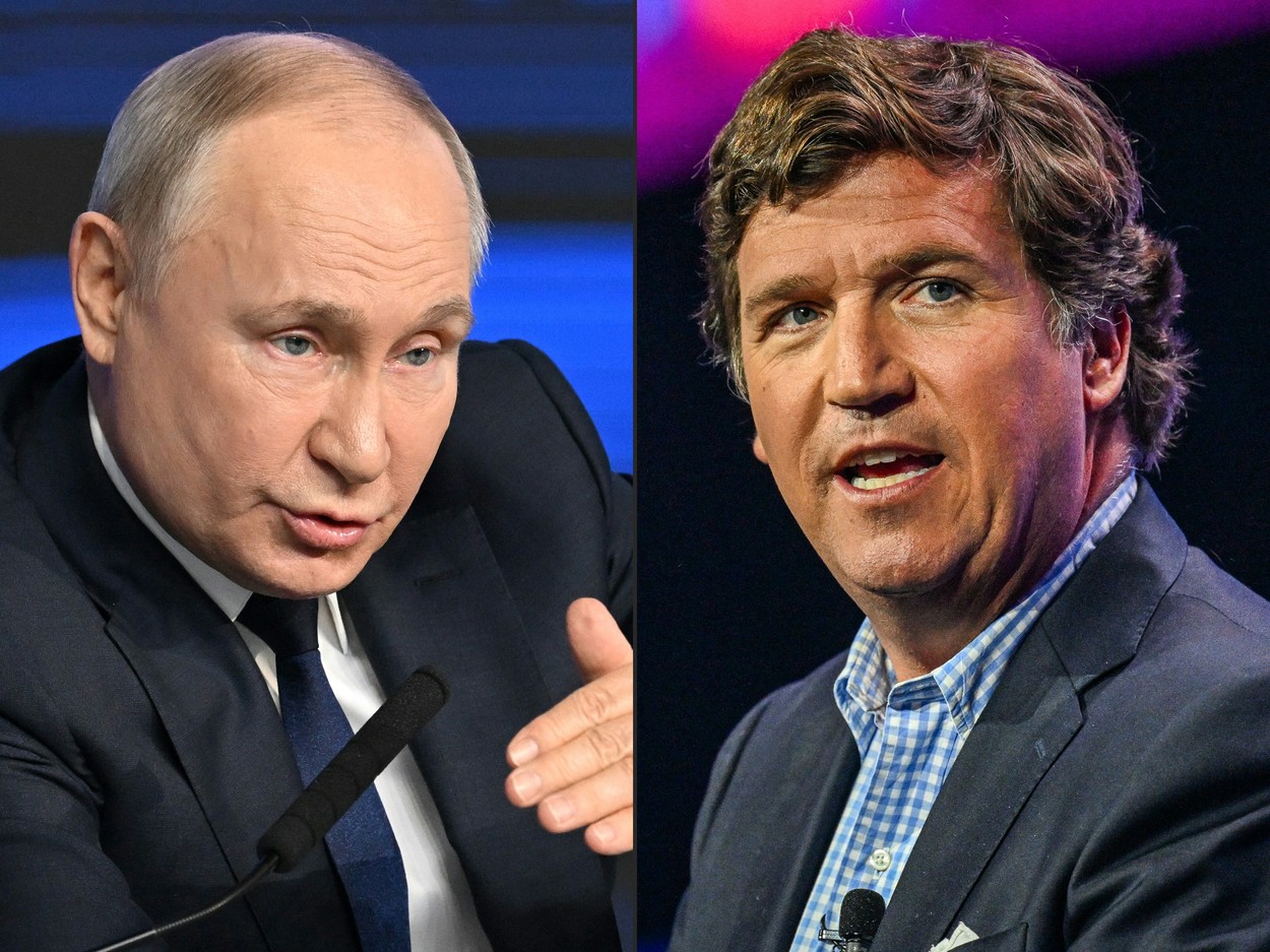 Jurnalistul american Tucker Carlson confirmă că îi va lua un interviu lui Vladimir Putin