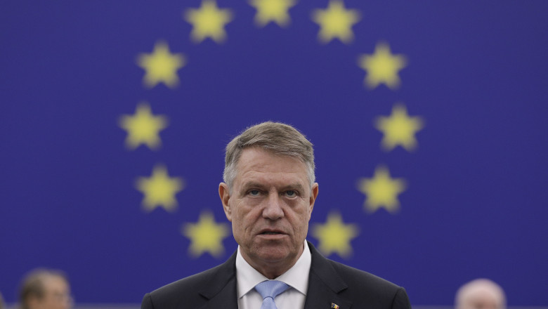 klaus iohannis in parlamentul european