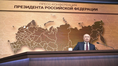 Russian President Putin Annual News Conference in Moscow