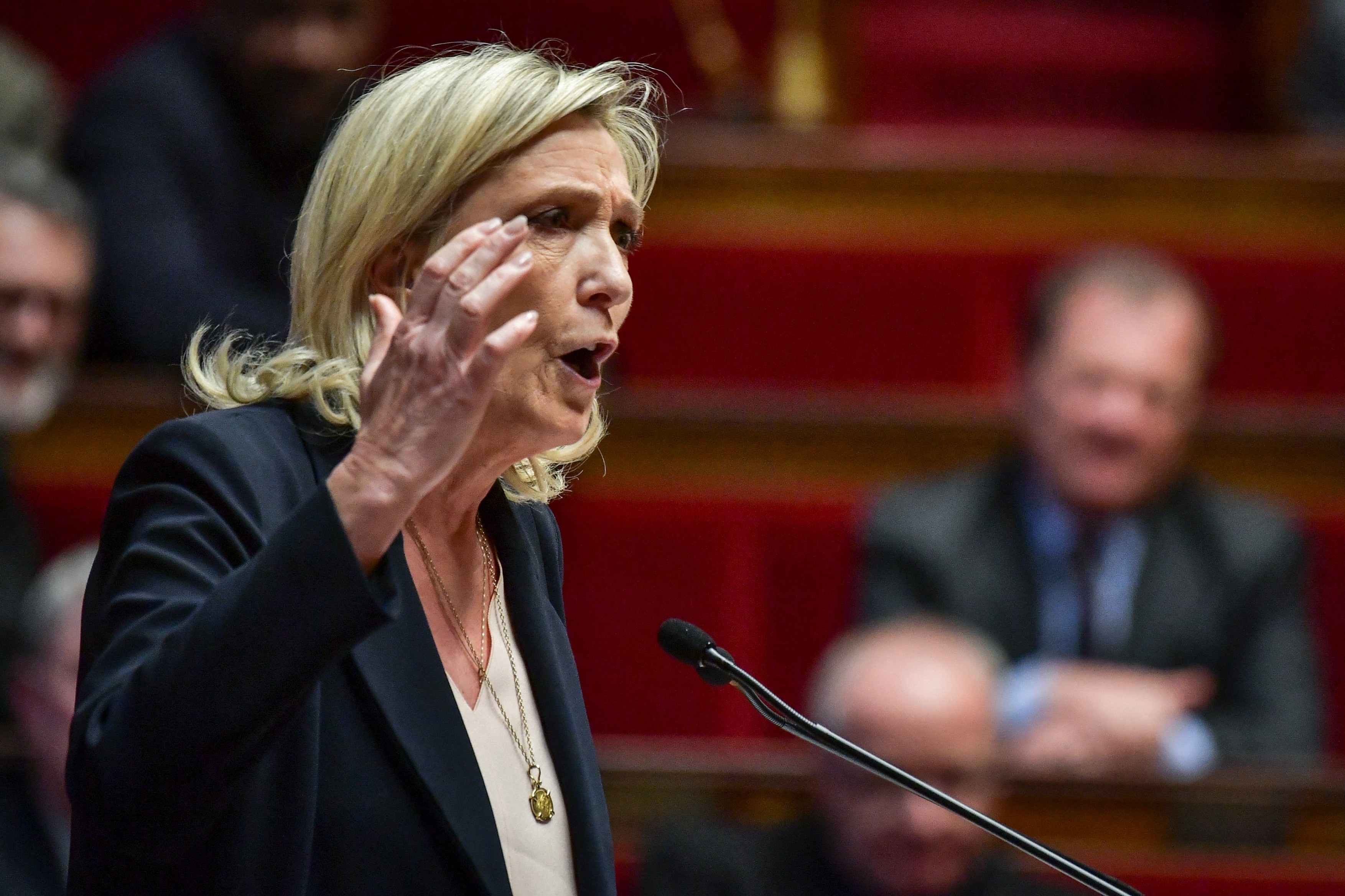 Marine Le Pen, lidera extremei drepte din Franța, conduce în intenţiile de vot la prezidențiale (sondaj)