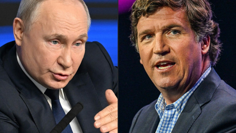 Kremlinul explică de ce Putin a acceptat să îi ofere un interviu jurnalistului american Tucker Carlson