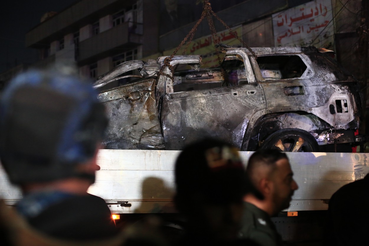 Atac american la Bagdad, un comandant al mişcării pro-iraniene Kataib Hezbollah a fost ucis