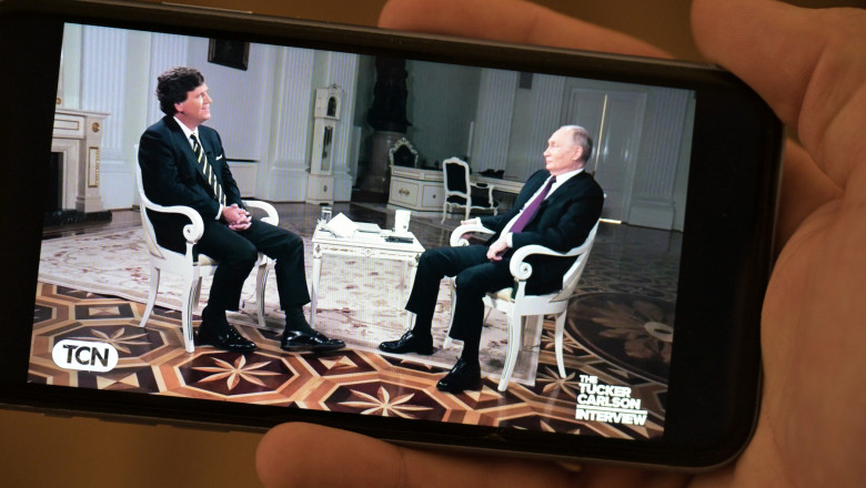 Interviul lui Tucker Carlson cu Vladimir Putin.