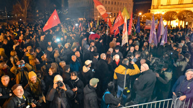 protest budapesta