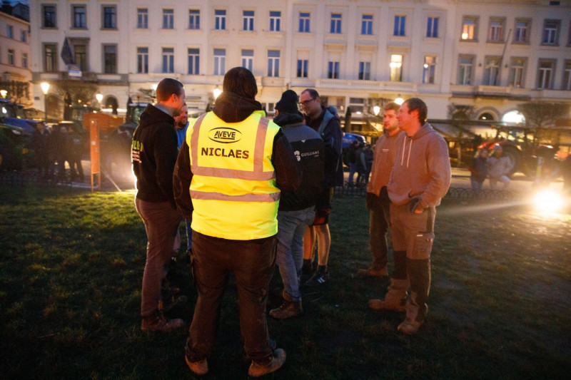 Belgium: BELGIUM BRUSSELS EUROPEAN FARMERS PROTEST