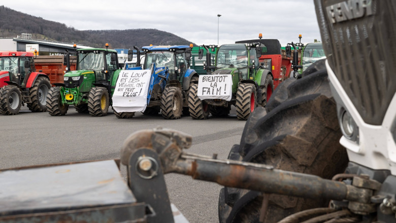 Blocaj rutier al fermierilor din Franța