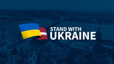 grafica cu steagurile letoniei si ucrainei