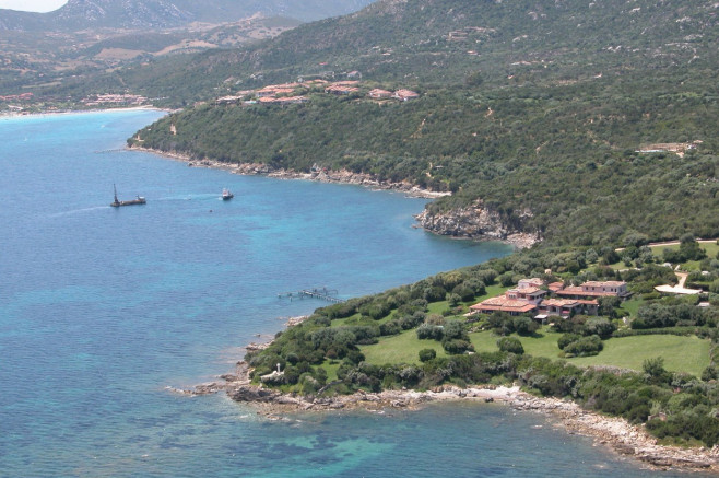 Italy, Sardinia Island: Villa Certosa, summer residence of the Italian premier Silvio Berlusconi