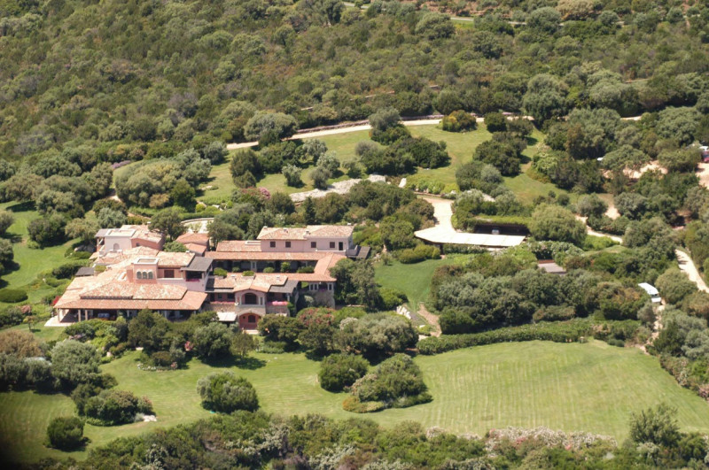 Italy, Sardinia Island: Villa Certosa, summer residence of the Italian premier Silvio Berlusconi