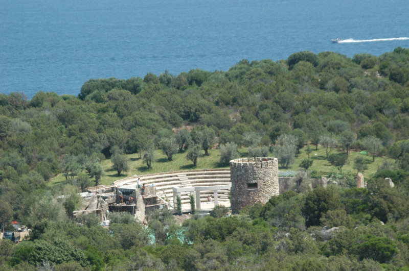 Italy, Sardinia Island: Villa Certosa, summer residence of the Italian premier Silvio Berlusconi