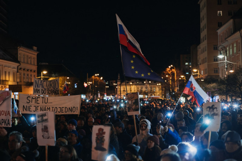 proteste slovacia