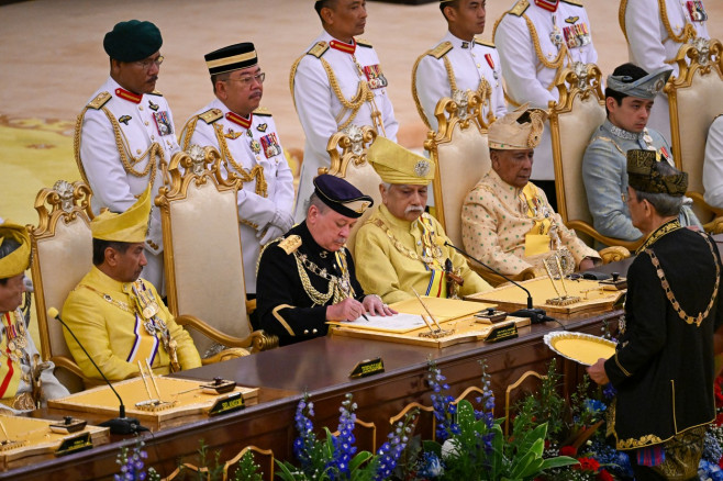 MALAYSIA KUALA LUMPUR NEW KING SWEARING IN