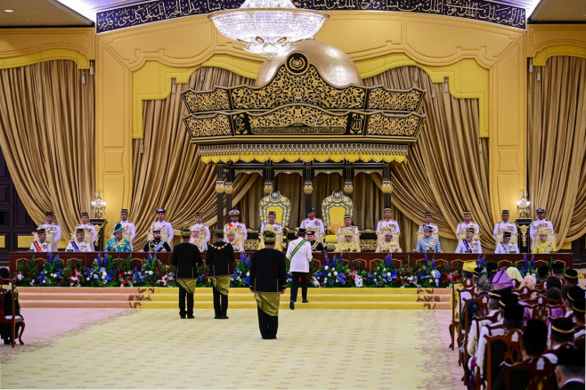 MALAYSIA KUALA LUMPUR NEW KING SWEARING IN