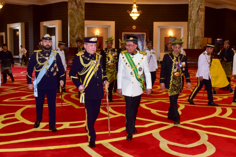 MALAYSIA KUALA LUMPUR NEW KING SWEARING IN