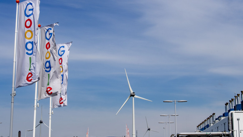 Google data center in the Eemshaven, Netherlands - 01 Jun 2021