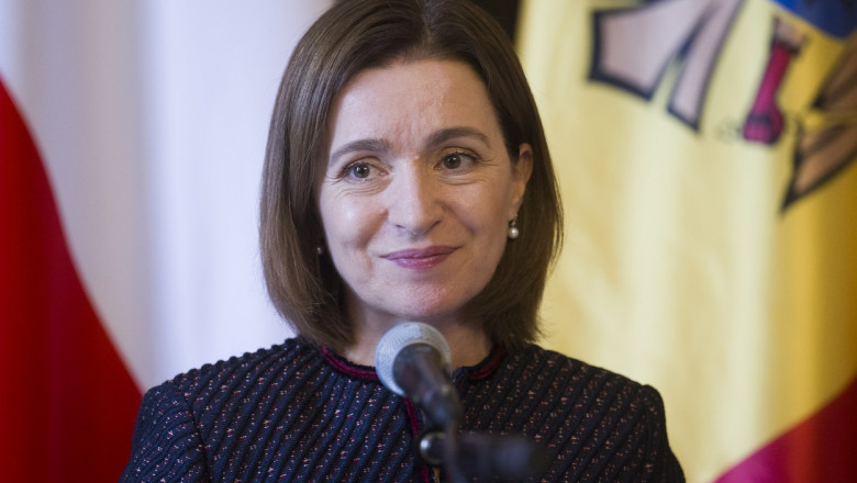 Maia Sandu: Un milion de cetățeni din R. Moldova au pașaport românesc. Acest lucru trebuie să scurteze calea noastră spre UE