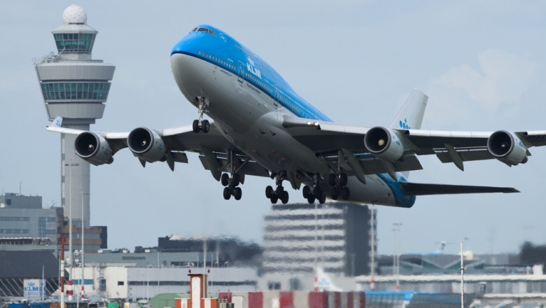 Amsterdam,,The,Netherlands,,August,20,2016:,A,Klm,Boeing,747