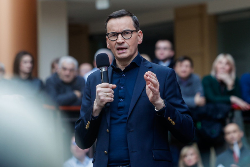 2024 local government elections in Poland: Mateusz Morawiecki visited Legnica.