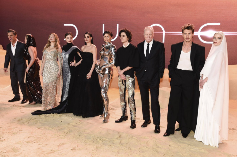 Josh Brolin, Florence Pugh, Lea Seydoux, Rebecca Ferguson, Souheila Yacoub, Zendaya, Timothee Chalamet, Stellan Skarsgar