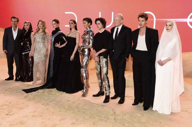 Josh Brolin, Florence Pugh, Lea Seydoux, Rebecca Ferguson, Souheila Yacoub, Zendaya, Timothee Chalamet, Stellan Skarsgar