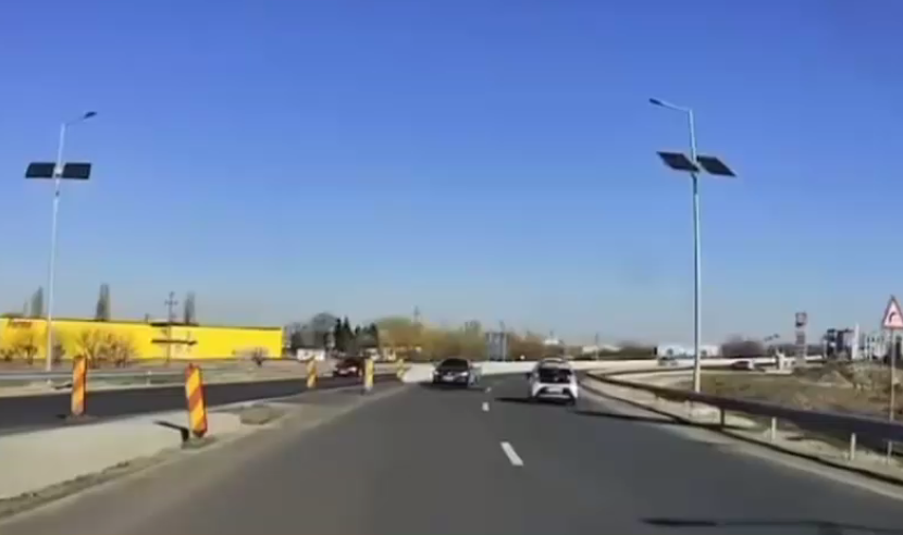 VIDEO. Șofer pe contrasens. Tragedie evitată la limită