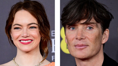 Emma Stone și Cillian Murphy la BAFTA colaj