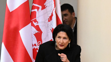 Preşedinta Georgiei, Salome Zurabişvili,