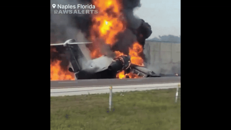 Doi morți după ce un avion s-a prăbușit pe o autostradă în SUA