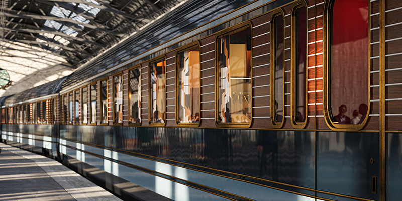 Orient Express are o nouă rută. Imagini din spectaculosul tren de lux