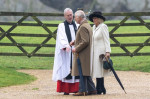 King Charles And Queen Camilla At The Morning Service At St Mary Magdalene Church In Sandringham, Norfolk, On Sunday Morning - 11th Feb 2024